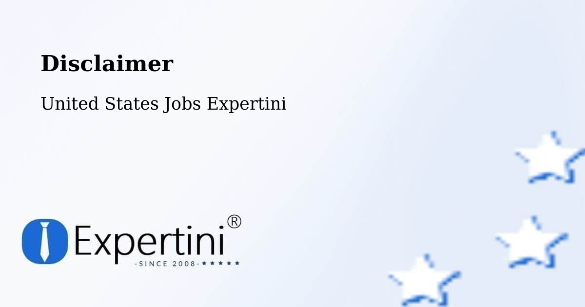 Disclaimer – Aptos - United States Jobs Expertini
